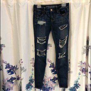 American Eagle Super low jeggins